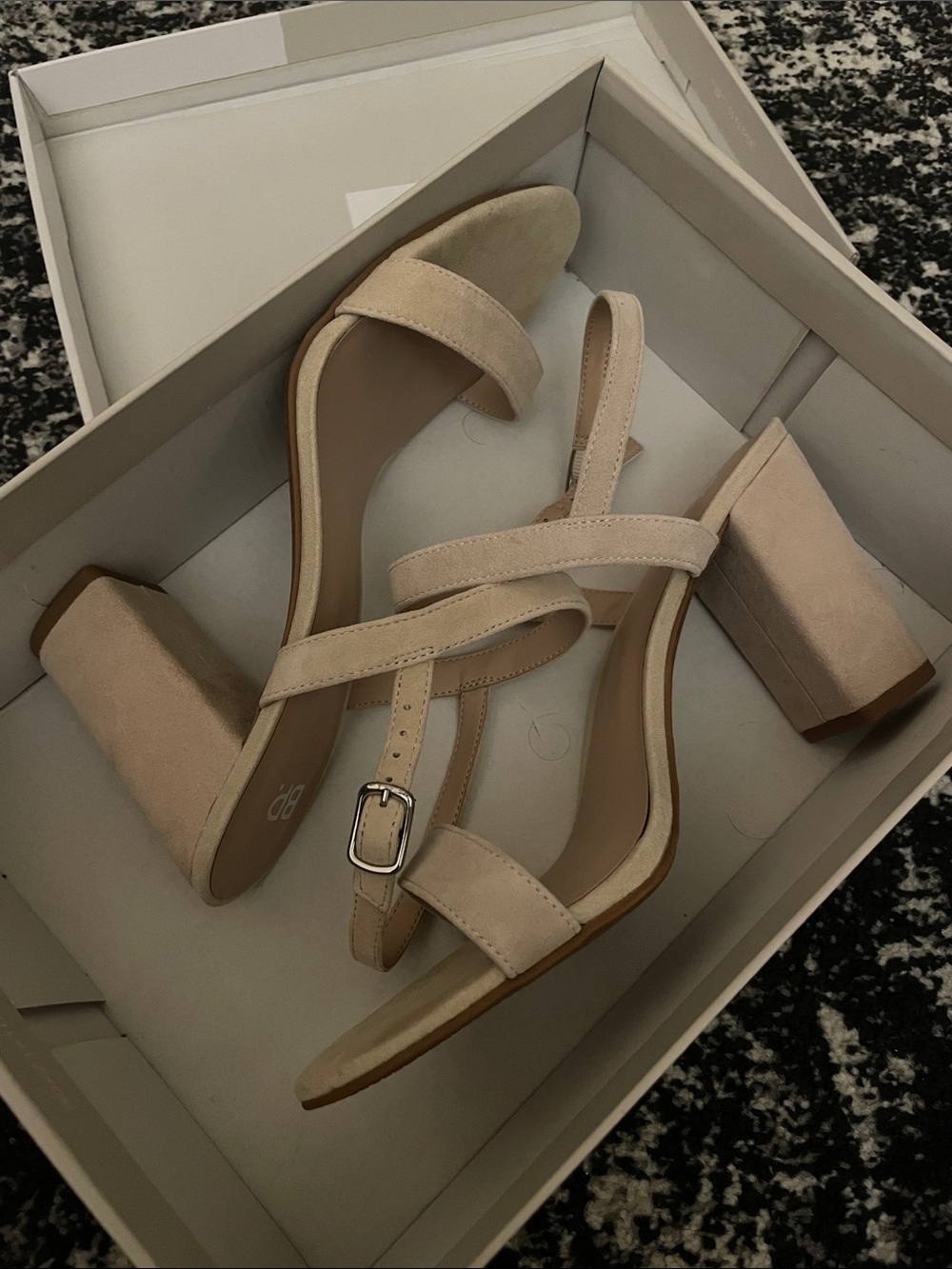 BP Lula-Lea Open Toe Ankle Strap Sandals, 10M